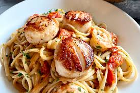 Scallop Shrimp Noodles
